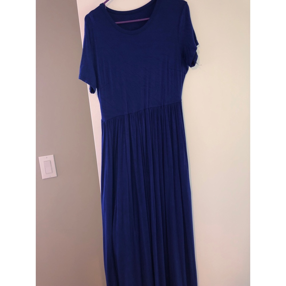 Royal Blue Maxi Dress